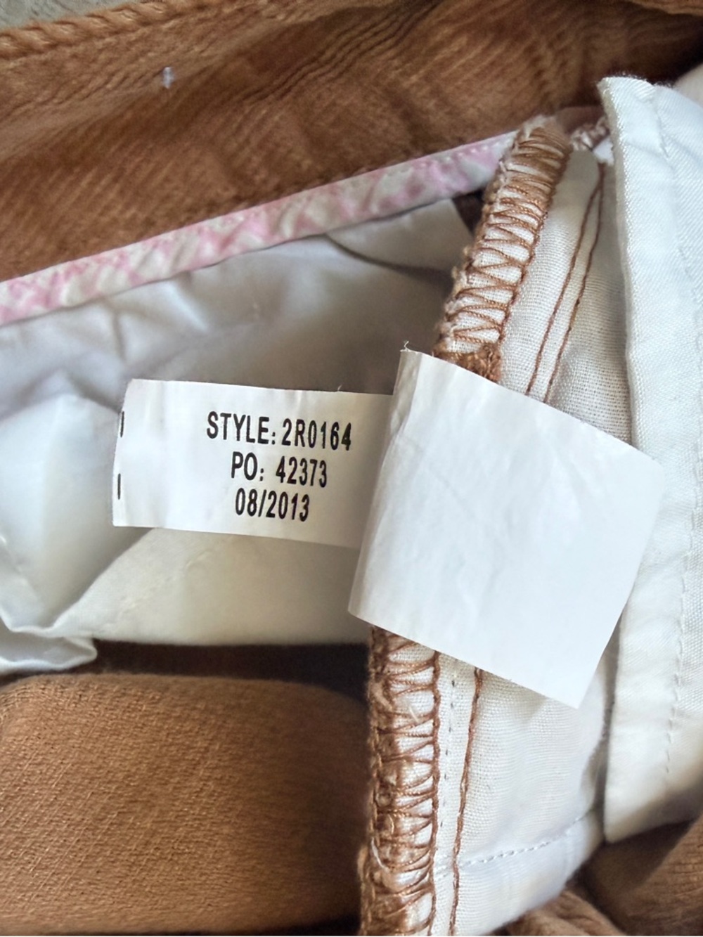 Vineyard Vines Camel Corduroy Mini Skirt 0 Retro 2018 Preppy Neutral - Picture 7 of 9